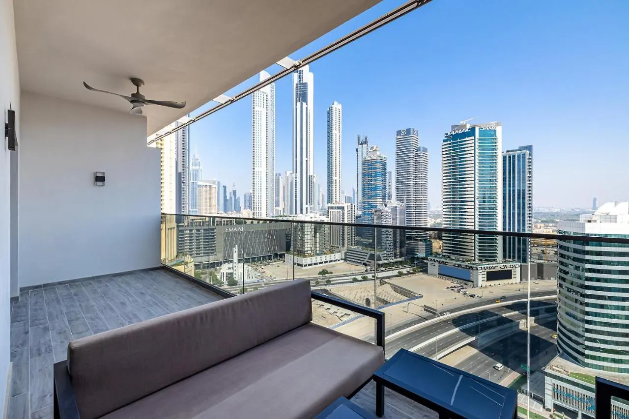 Apartment 1Br Plus Study Mag 318 Canal View Business Bay Dubai